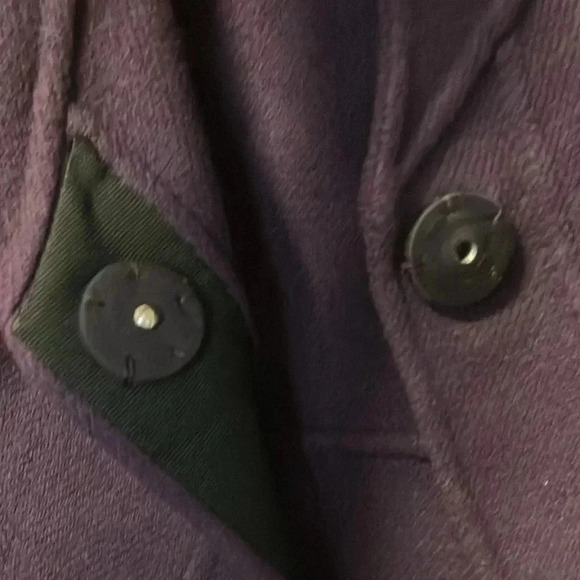 Marc Jacobs eggplant  purple made in Italy virgin wool blend jacket - Picture 5 of 11